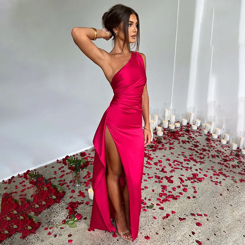 Satin Whisper Satin Dresses
