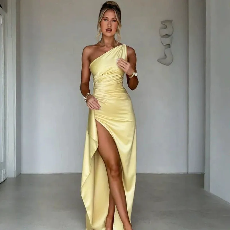 Satin Whisper Satin Dresses