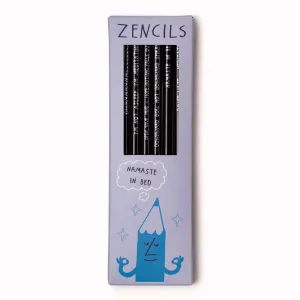Set of 6 Zencils Pencils