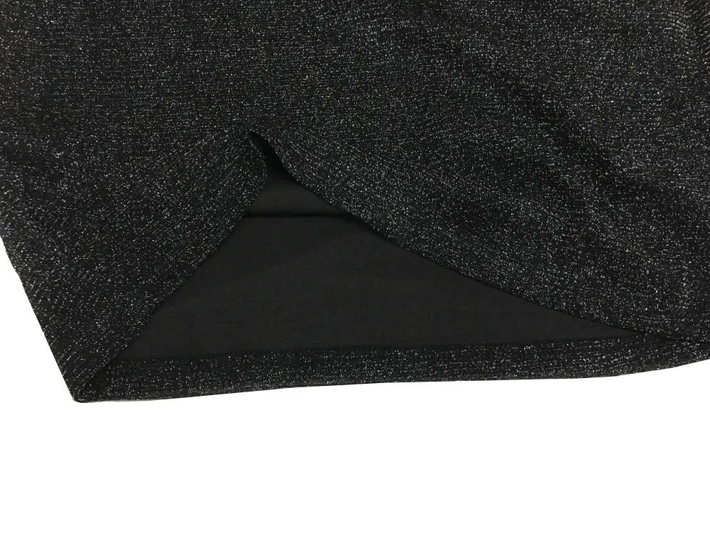 Sexy Bag Hip Skirt V-neck Slim Skirt