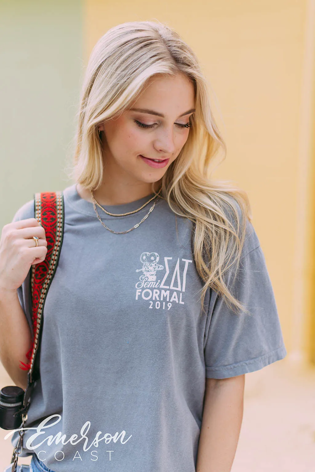 Sigma Delta Tau Customizable Semi Formal T-shirt