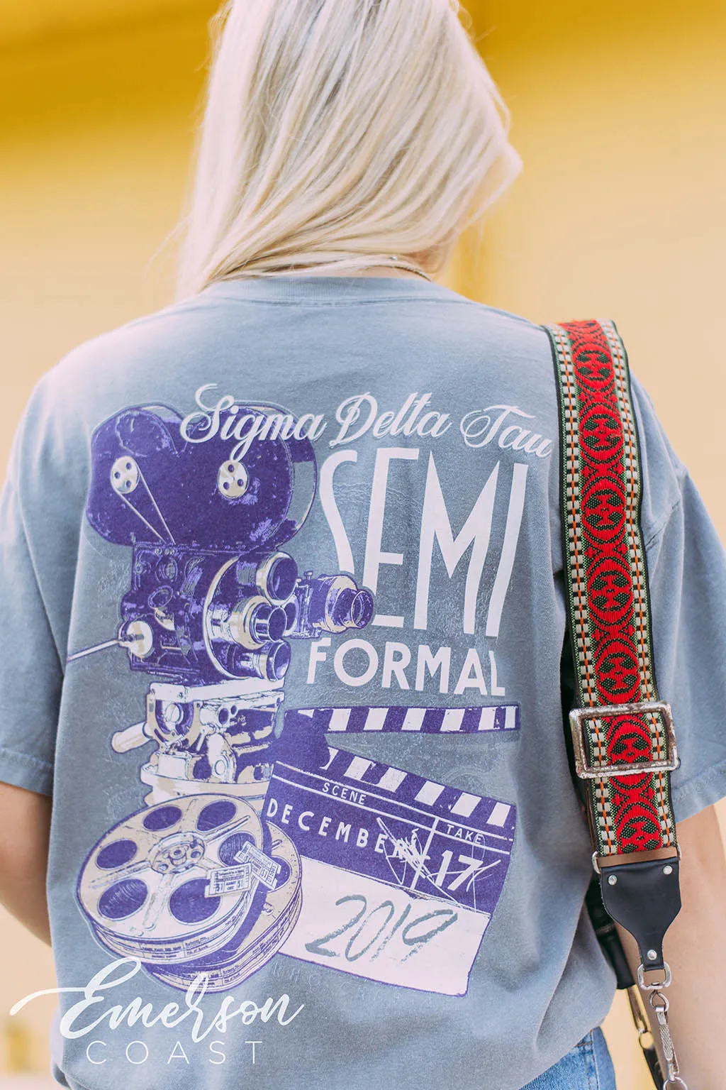 Sigma Delta Tau Customizable Semi Formal T-shirt