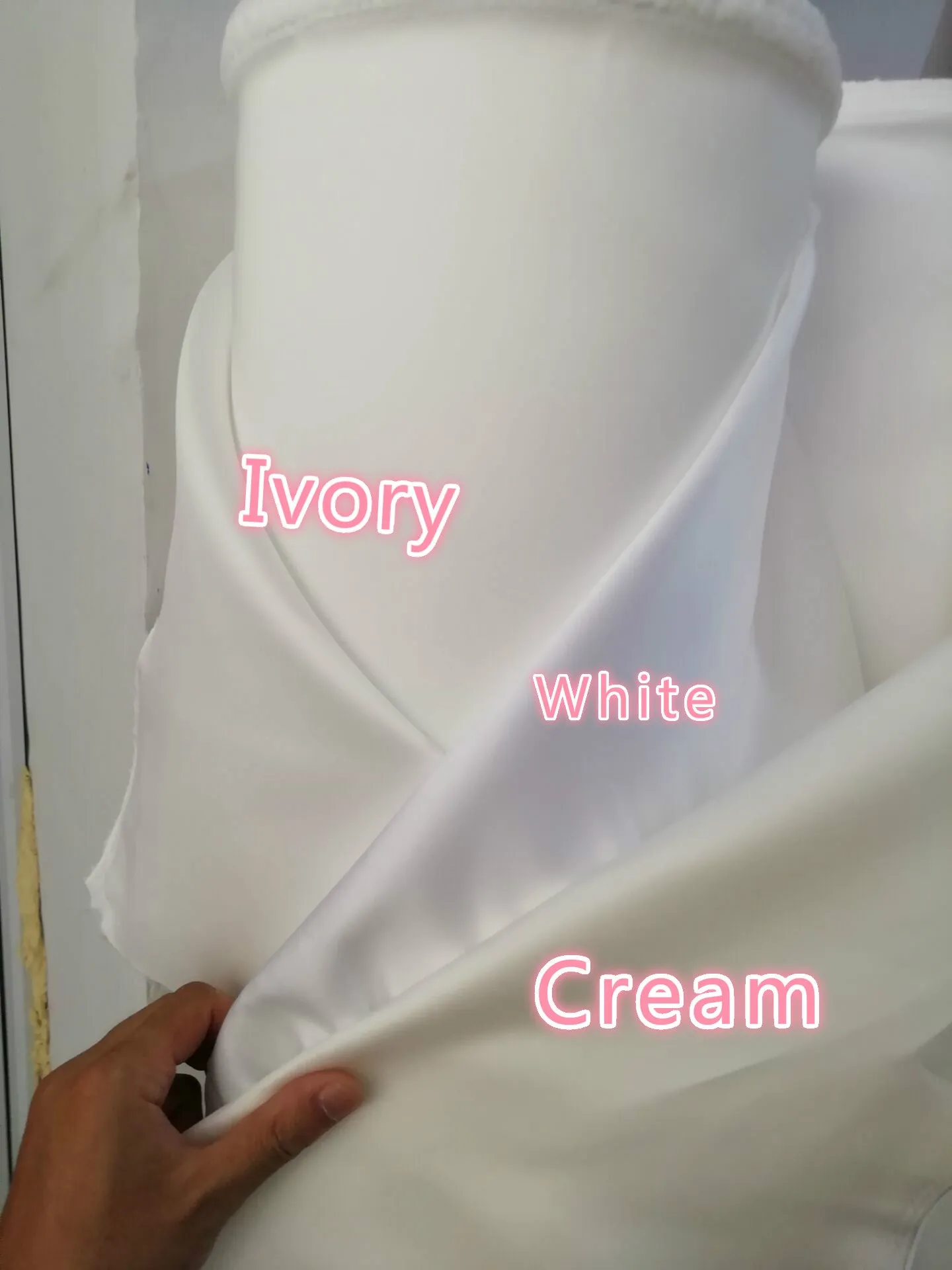 Simple Slim Wedding Gown with Fold Off-the-shoulder Neckline