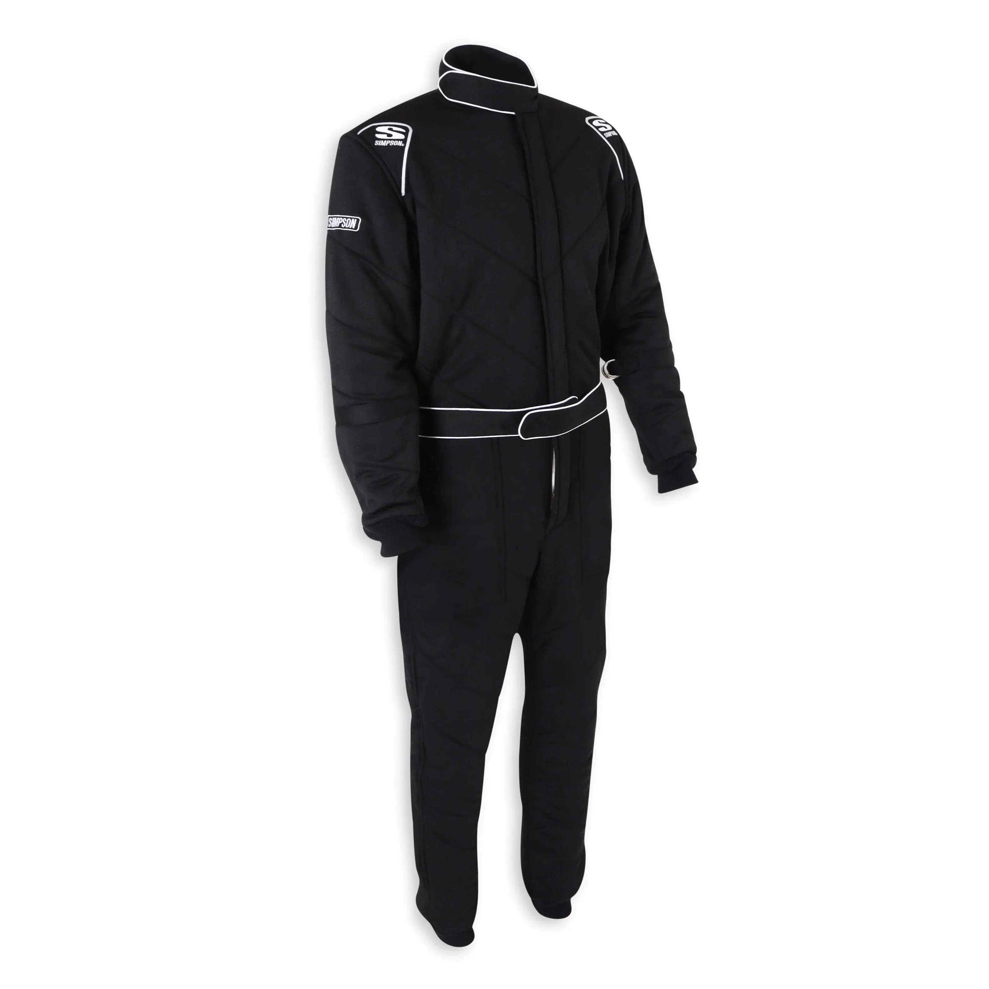 Simpson Racing 6G SFI 20 SUIT BLACK - XXLDouble Extra Large - Black