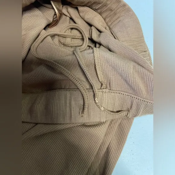 SKIMS Cotton Ribbed Lounge Sleep Cozy Stretchy Pants size XS