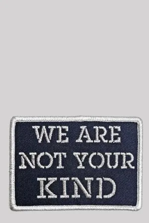 Slipknot Woven Patch: We Are Not Your Kind Stencil Design