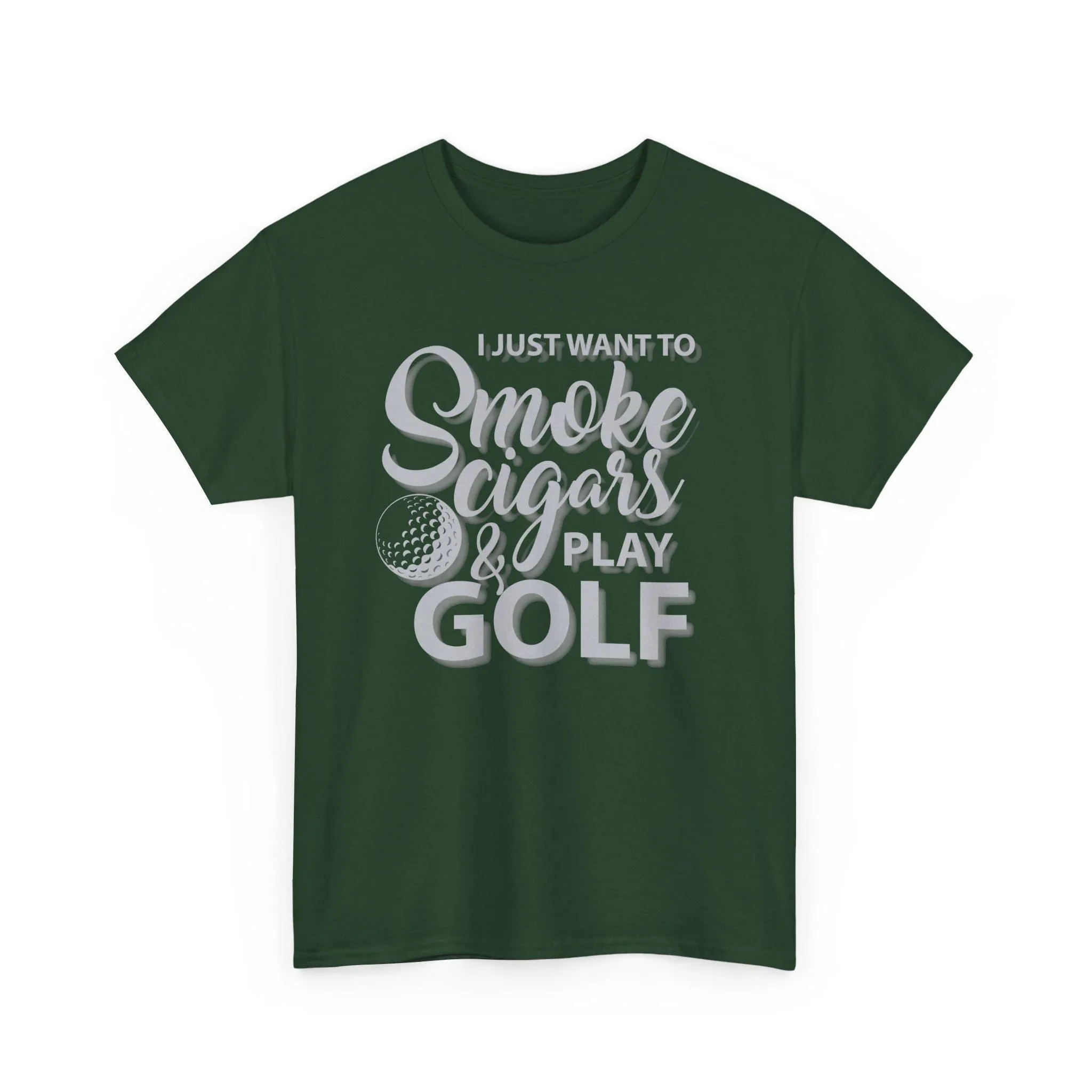 Smoke Cigars And Play Golf T-Shirt