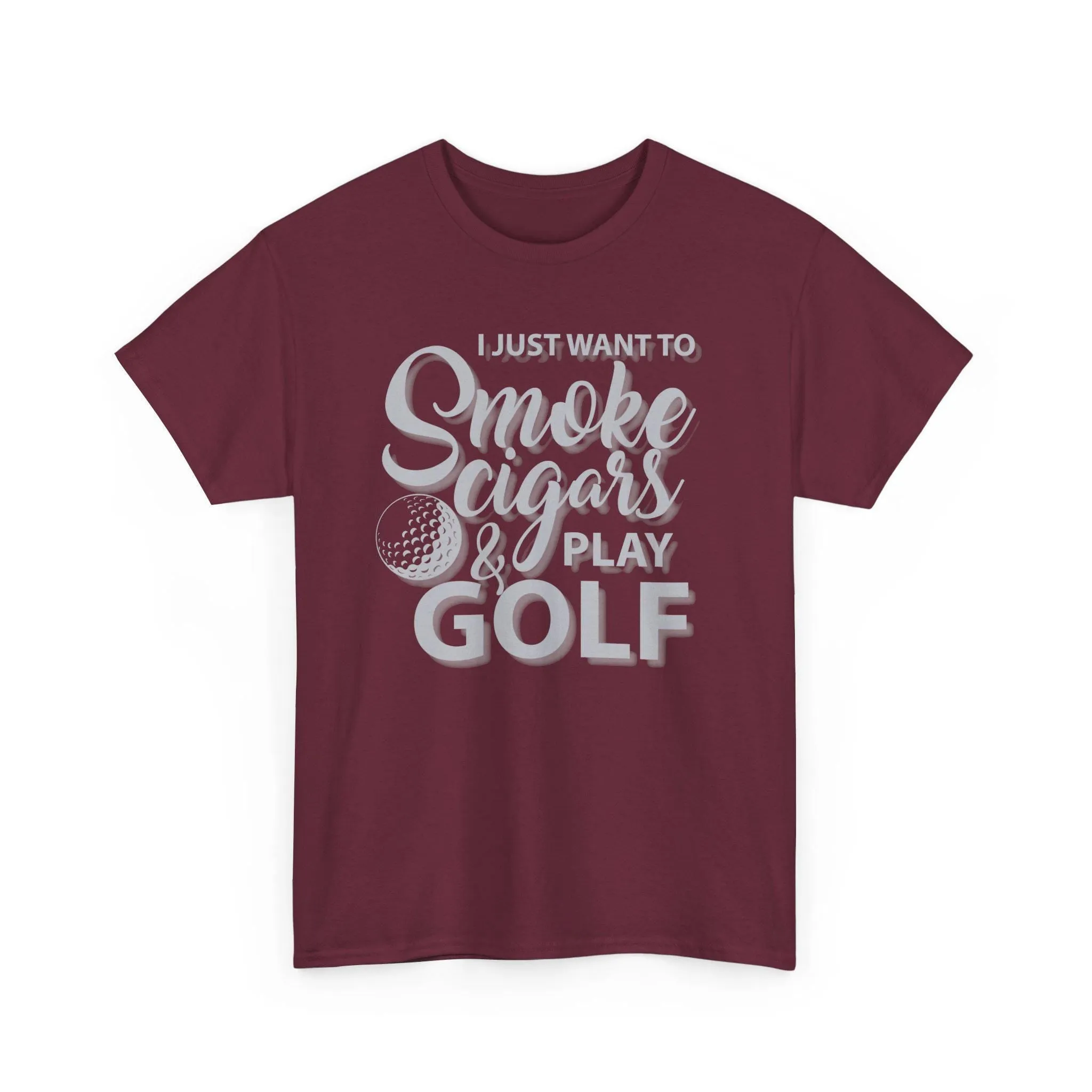 Smoke Cigars And Play Golf T-Shirt