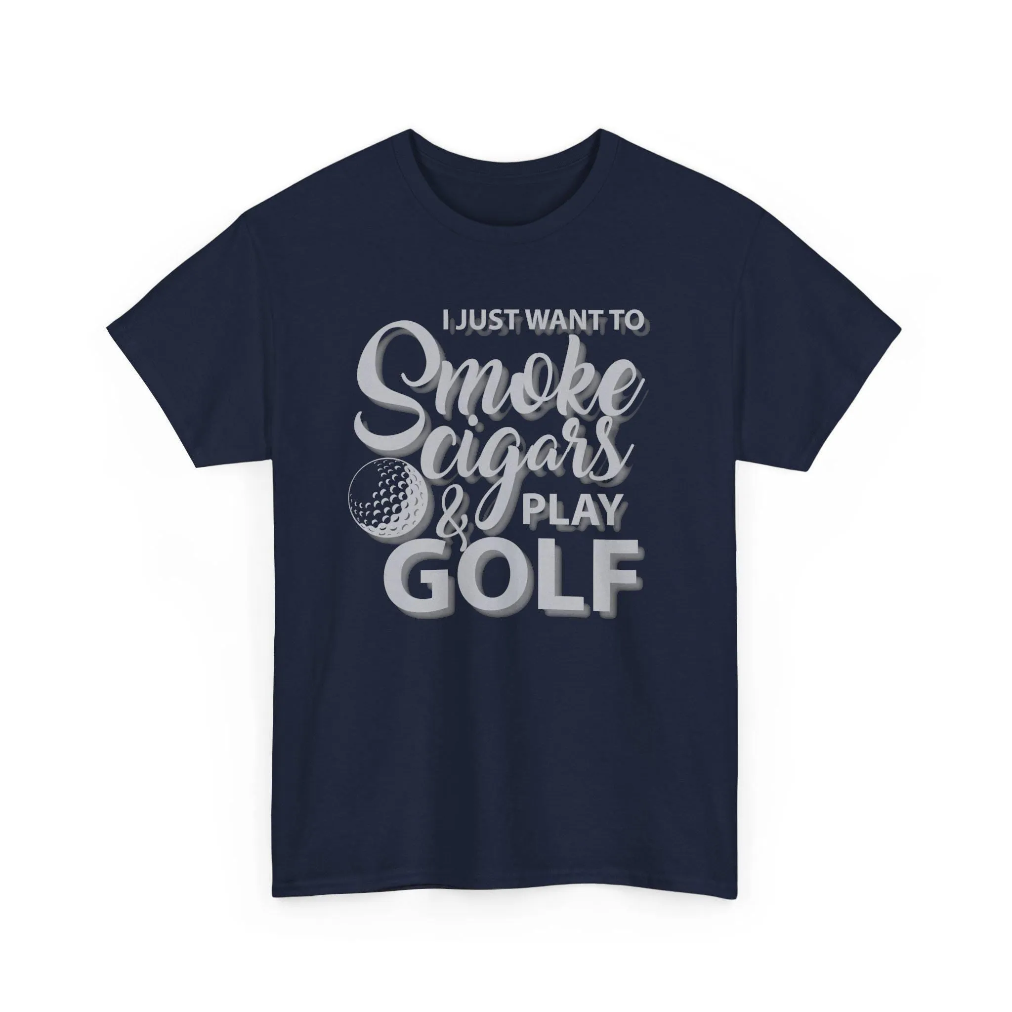 Smoke Cigars And Play Golf T-Shirt