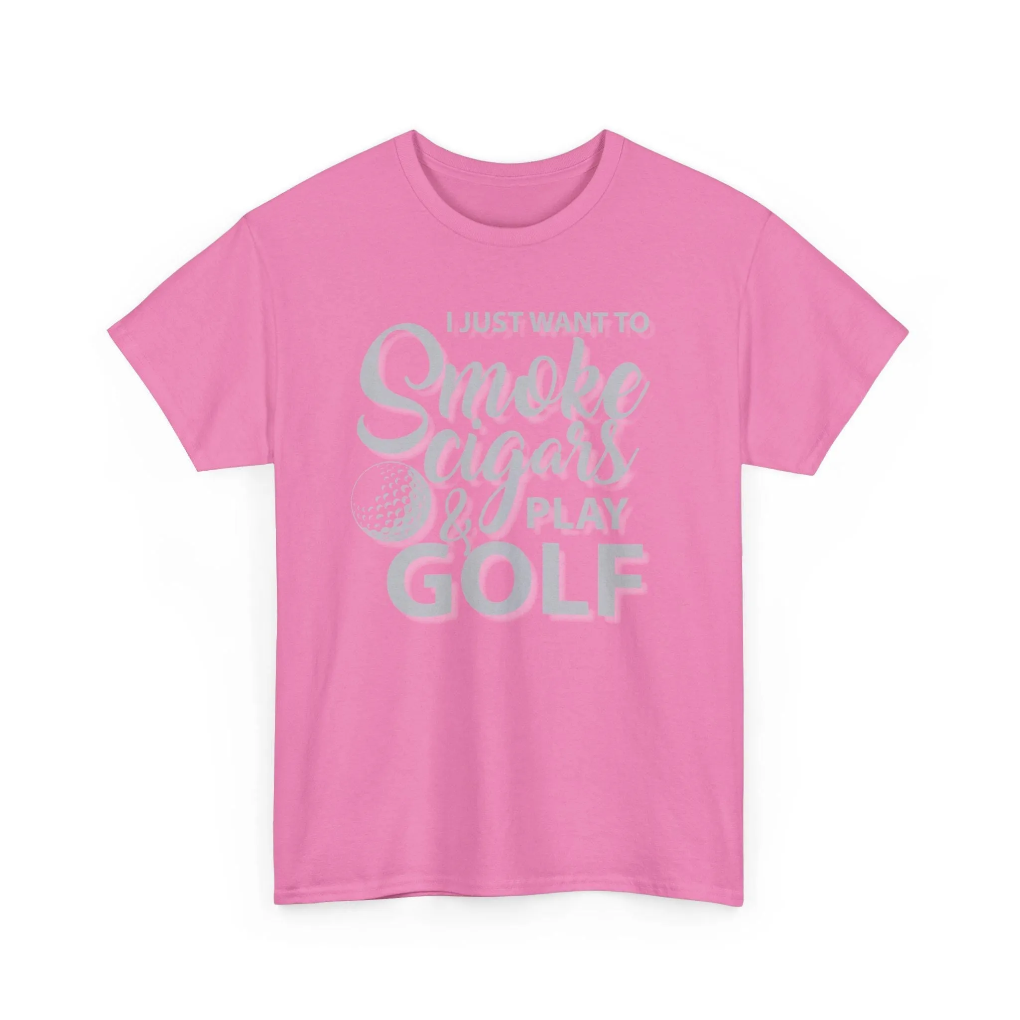 Smoke Cigars And Play Golf T-Shirt