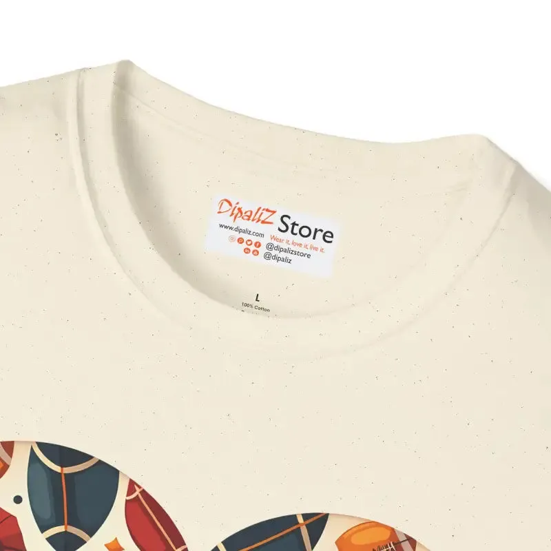 Soccer Love Unisex Tee with Heart Shaped Soccer Ball