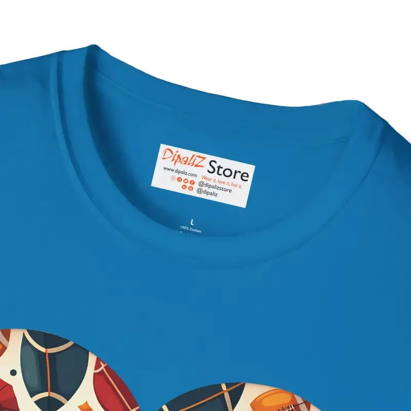 Soccer Love Unisex Tee with Heart Shaped Soccer Ball