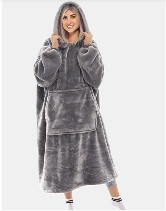 Soft-touch Oversized Chillout Hoodie