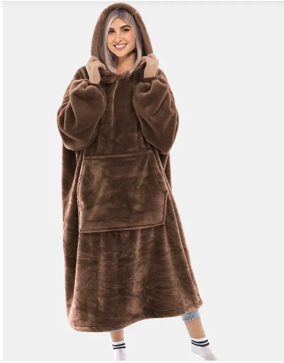 Soft-touch Oversized Chillout Hoodie