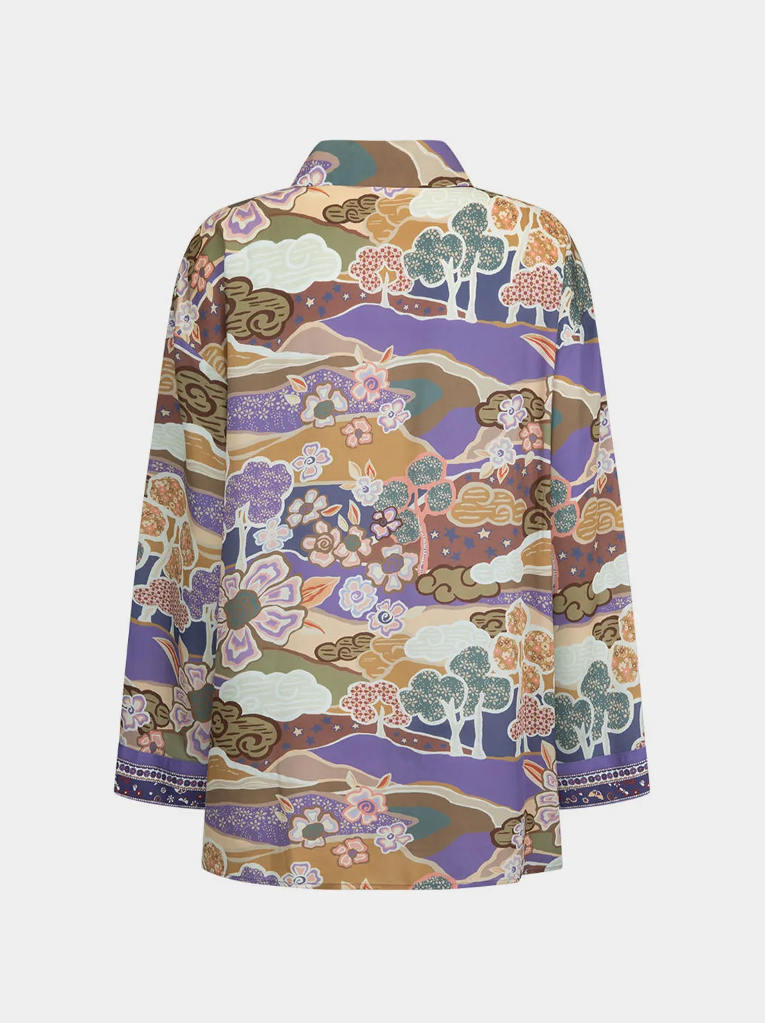 Spell - Dancing Valley Shirt - Violet
