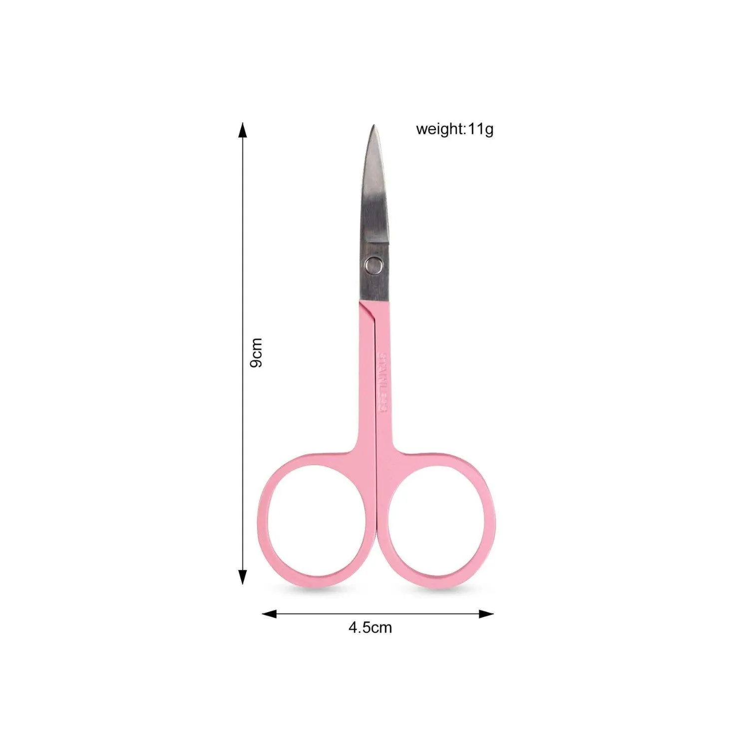 Stainless Steel Brow Scissors