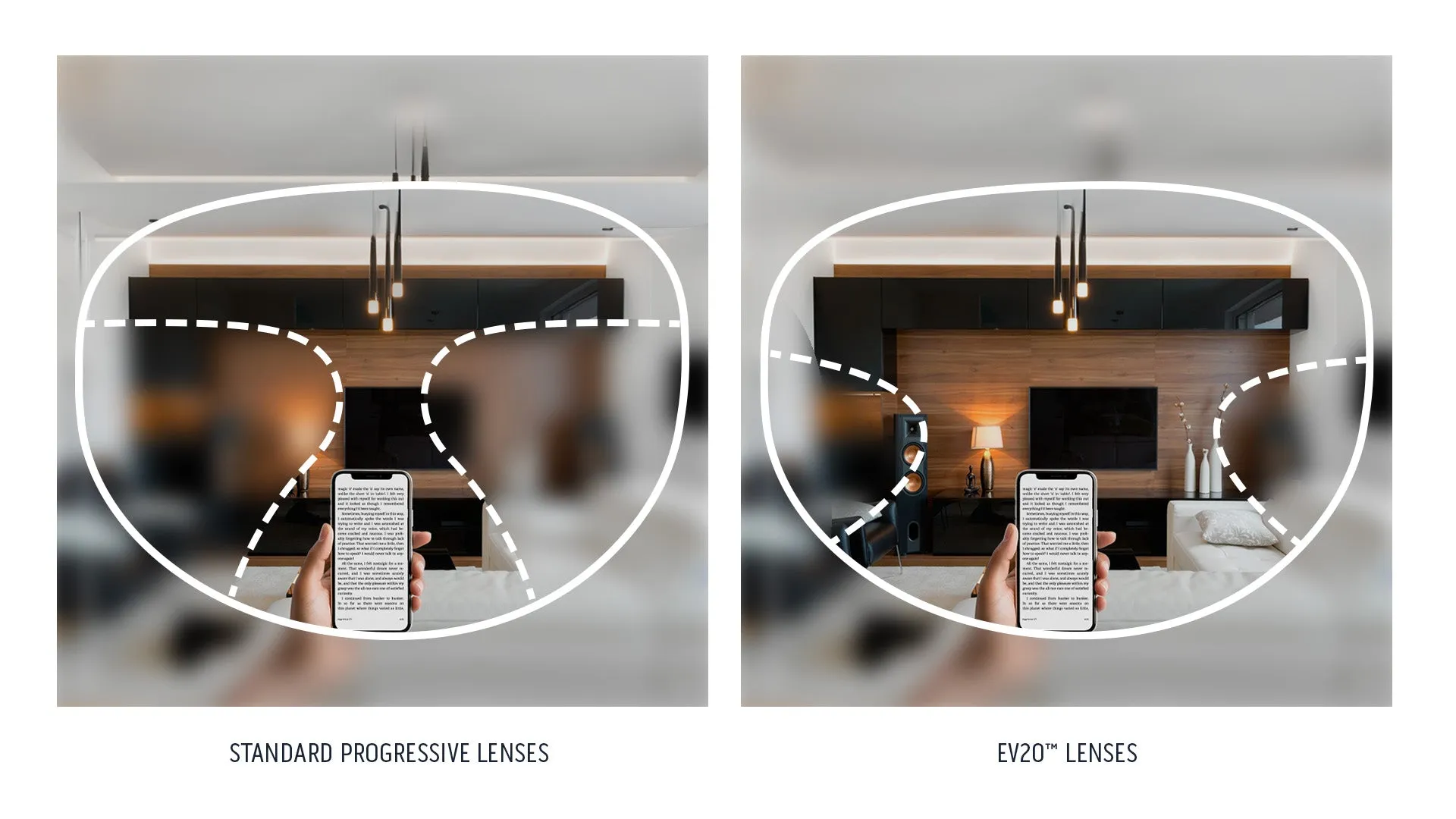 STATE Optical Archer | Extended Vision™ Reading Glasses | Denim Pixel