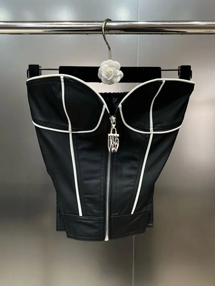Streetwear Black Three Piece Set