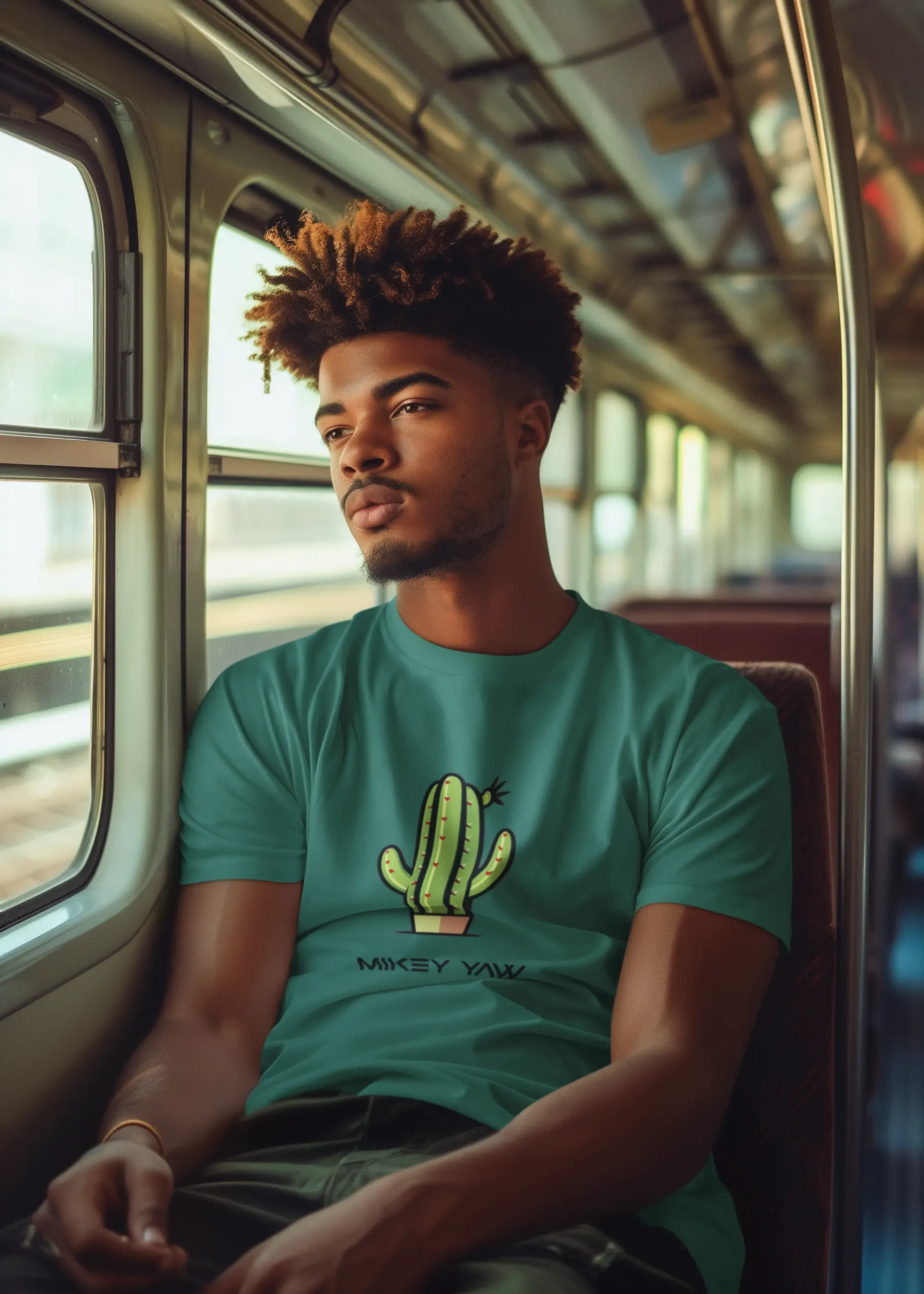 Stuck On You Monogram Short Sleeve Staple T-Shirt
