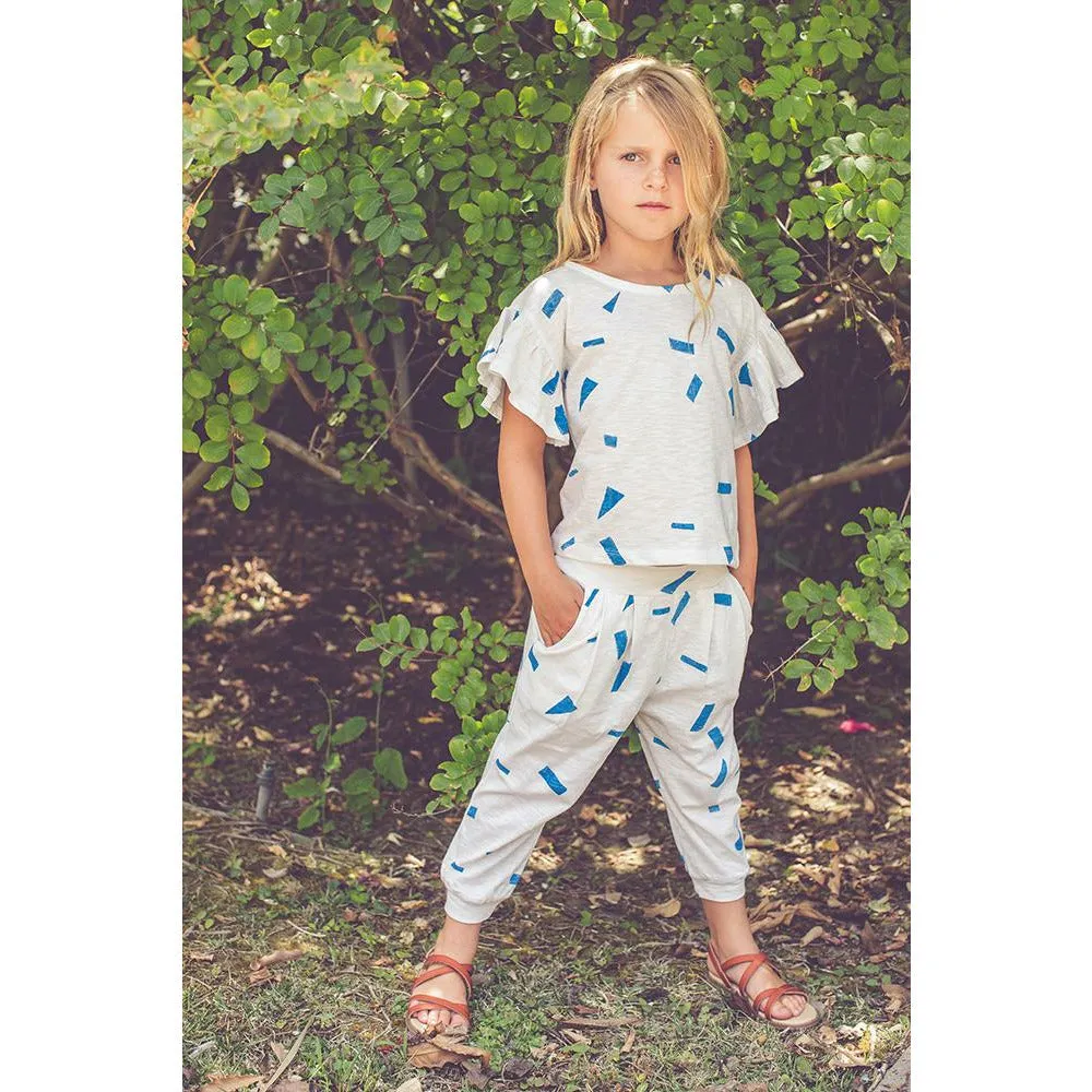 Sumi-Party Pant | White w/ Pool