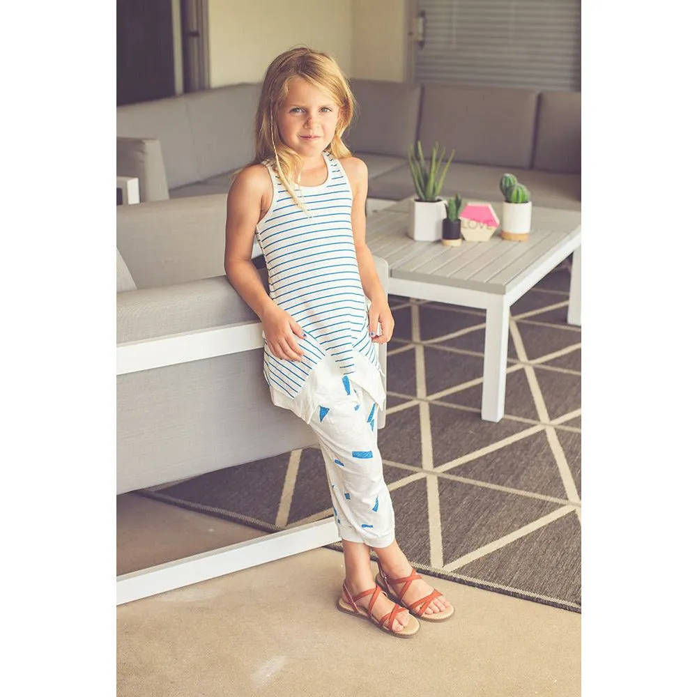 Sumi-Party Pant | White w/ Pool