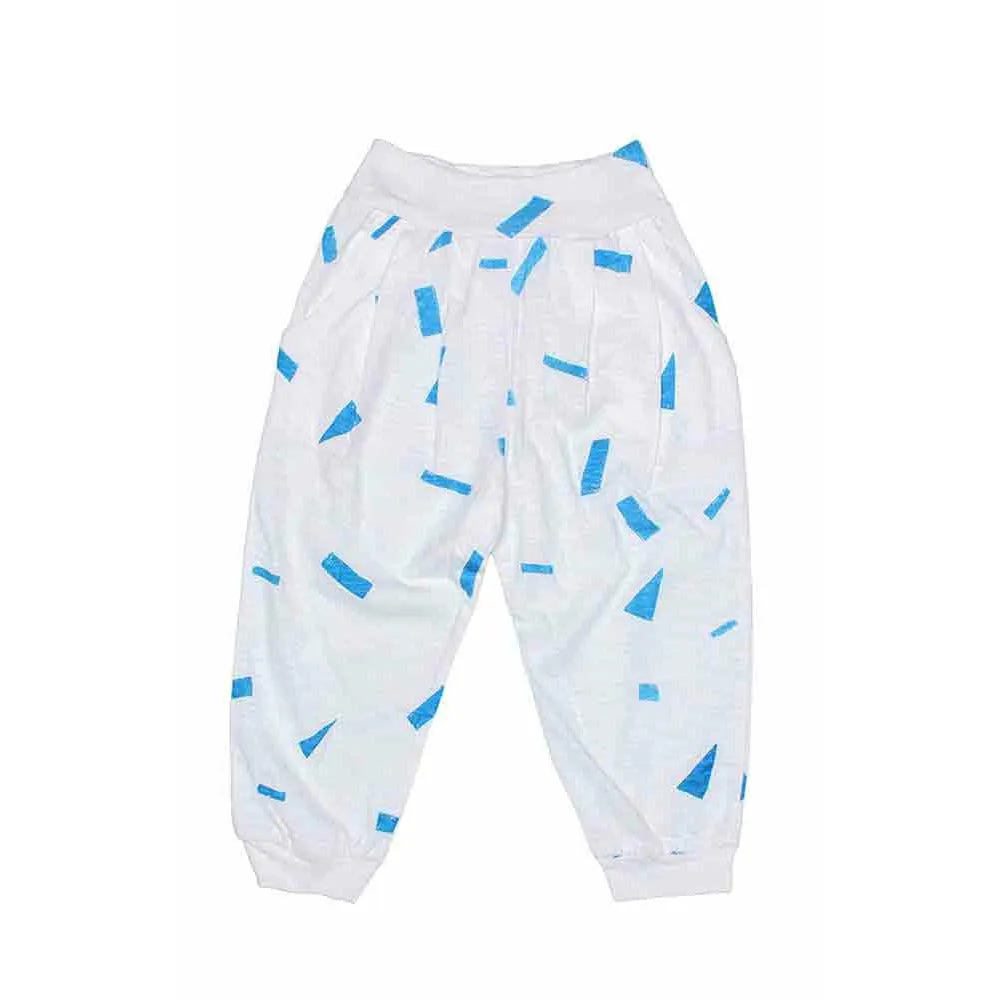 Sumi-Party Pant | White w/ Pool