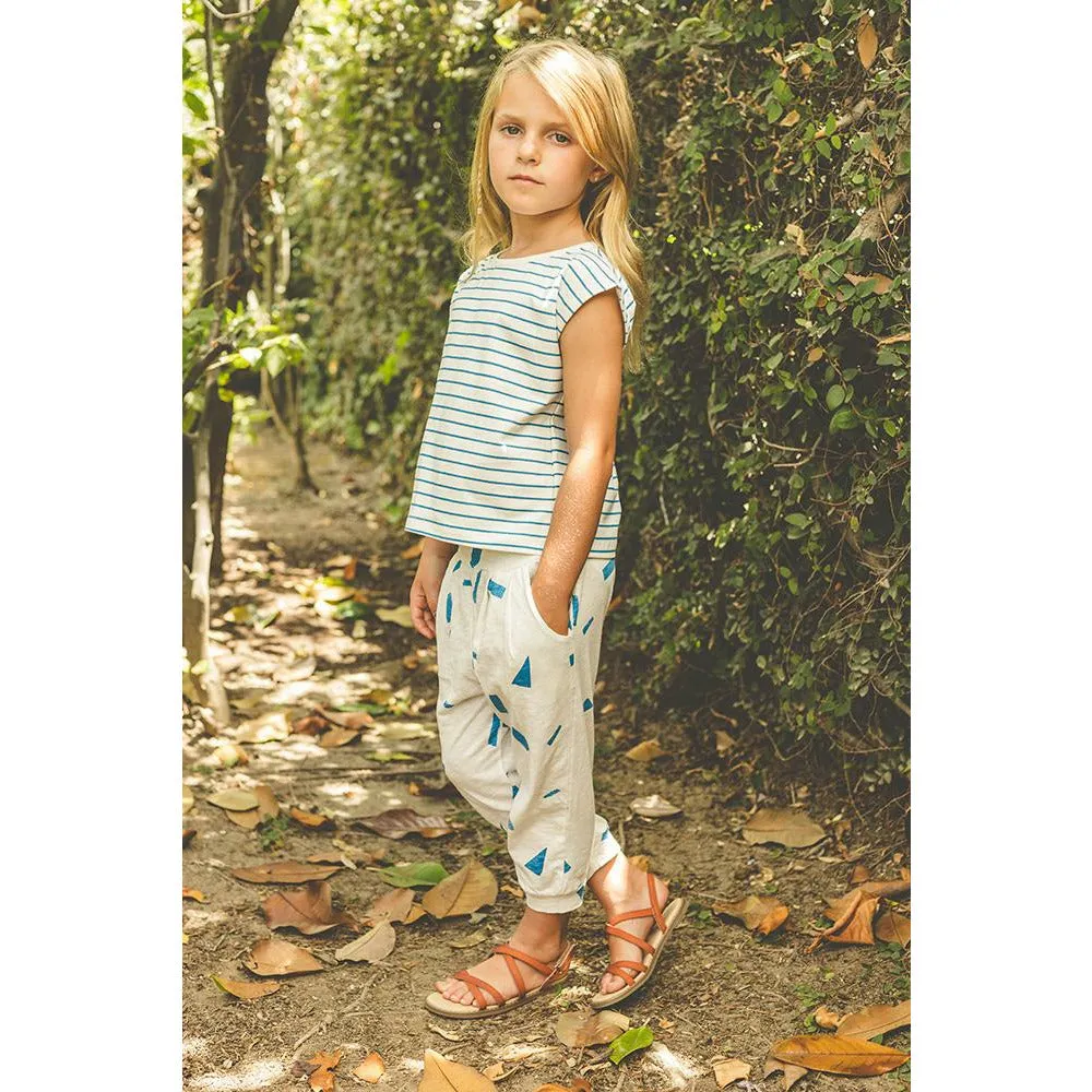 Sumi-Party Pant | White w/ Pool
