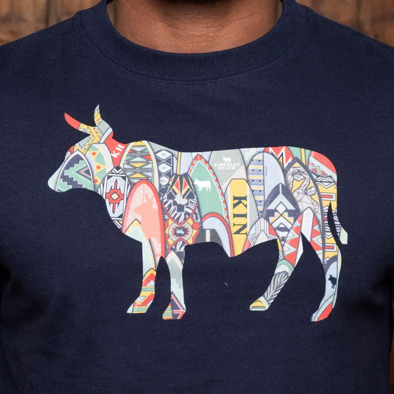 Surfs Up Infill Nguni Crew Tee - Midnight