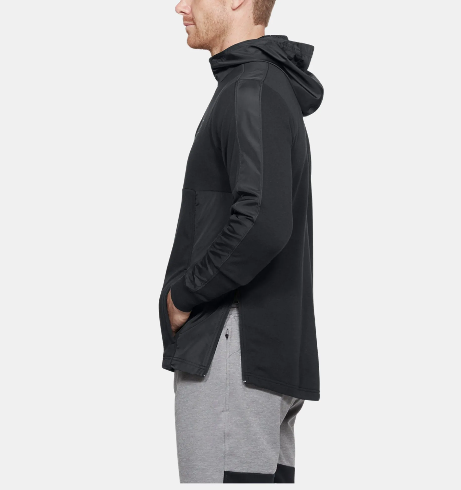 Sweatshirt Under Armour Threadborne™ Terry - Noir