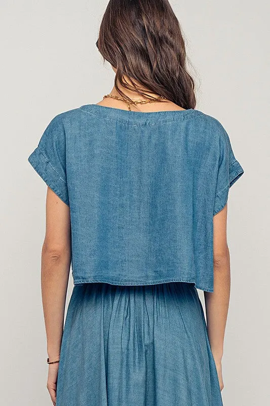 Swept Away Short Sleeve Tee