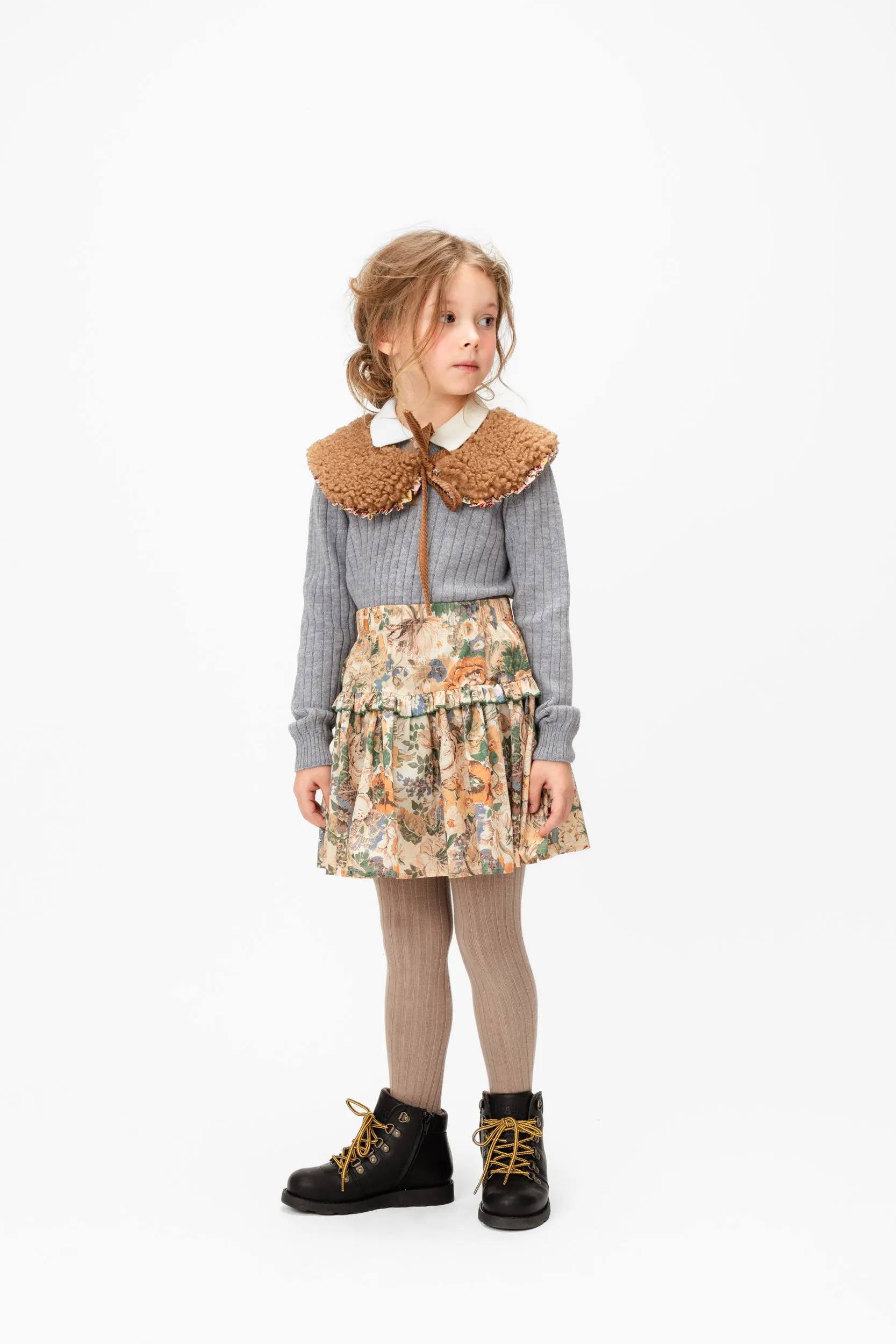 Teddy Collar Bonbon Fiora, Brown