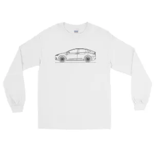 Tesla Model X Outline T-Shirt
