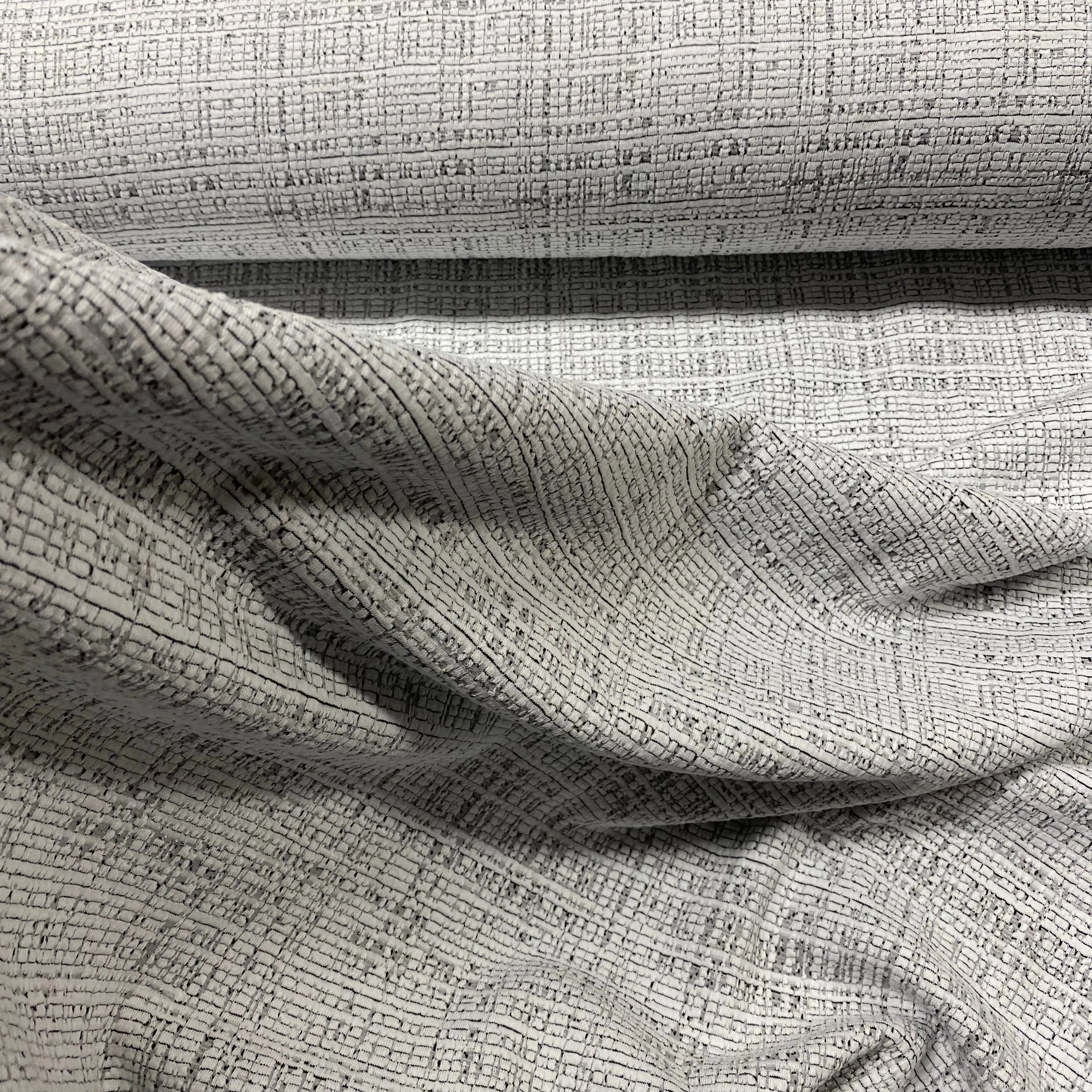 Textured Ponte Roma - Grey