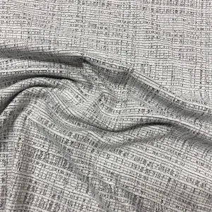 Textured Ponte Roma - Grey