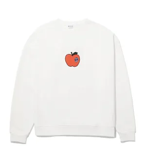The Oversized Big Apple Sweatshirt - Cream