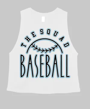 The Squad Baseball Cropped Tank