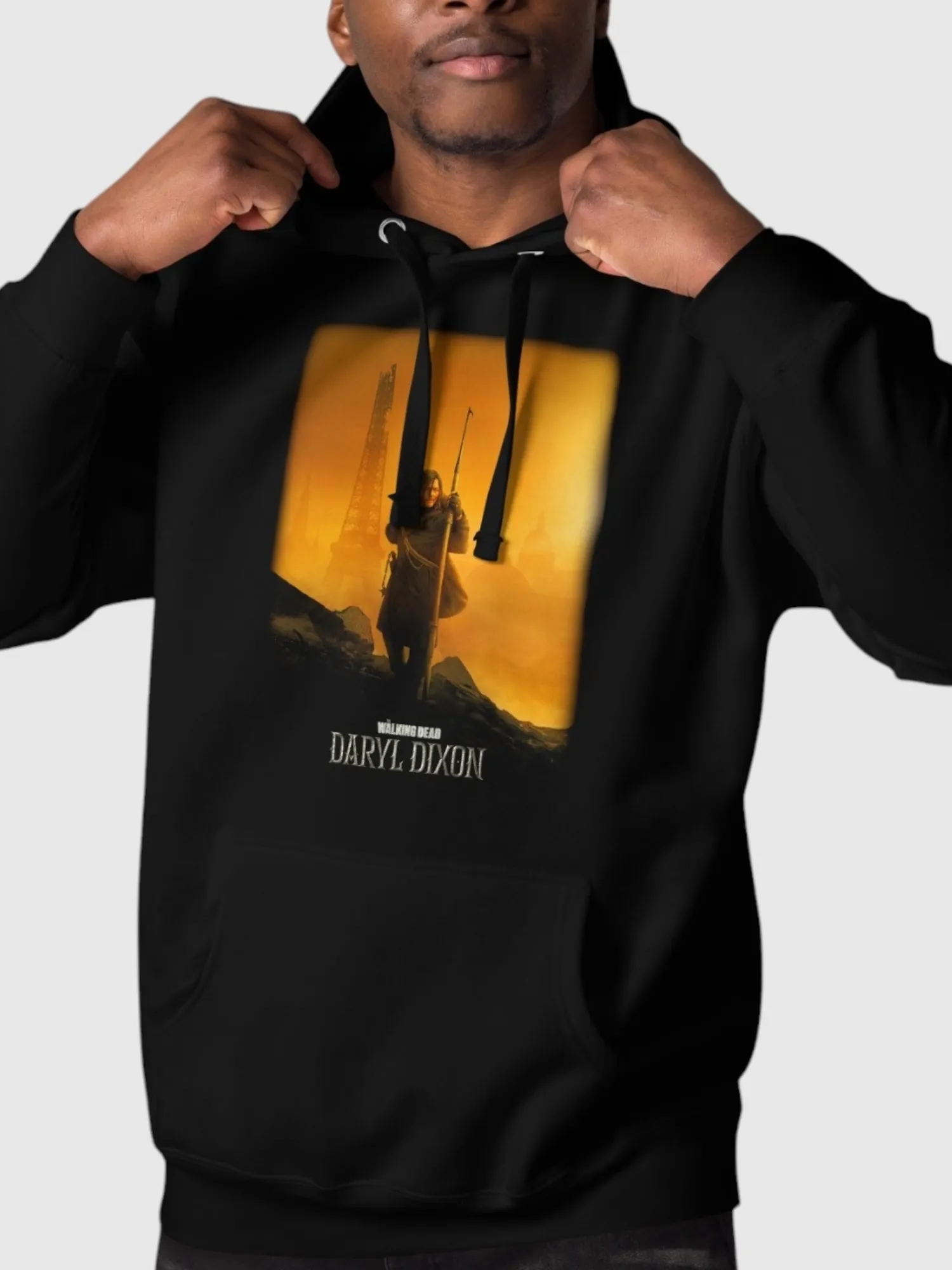 The Walking Dead Daryl Dixon Key Art Adult Hoodie
