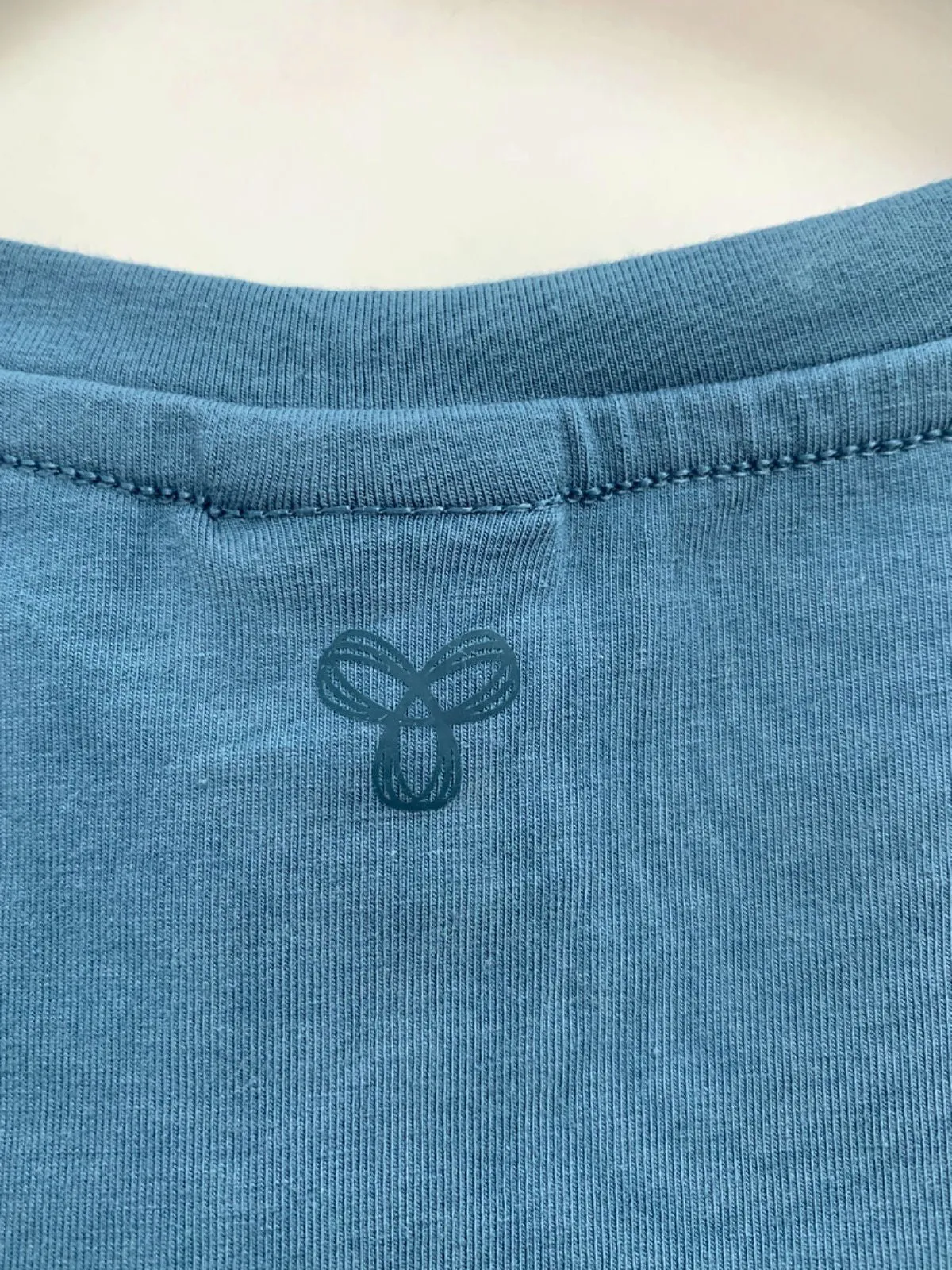 TNA Blue Cropped T-Shirt Kids S