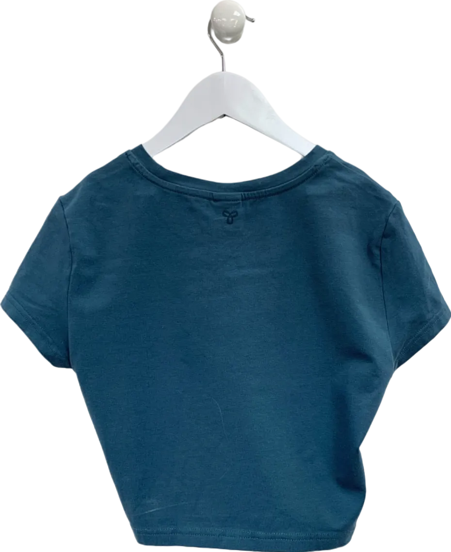 TNA Blue Cropped T-Shirt Kids S