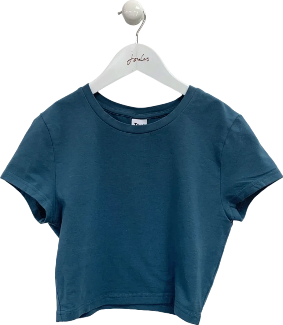 TNA Blue Cropped T-Shirt Kids S