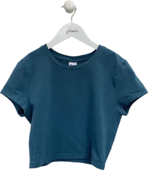 TNA Blue Cropped T-Shirt Kids S