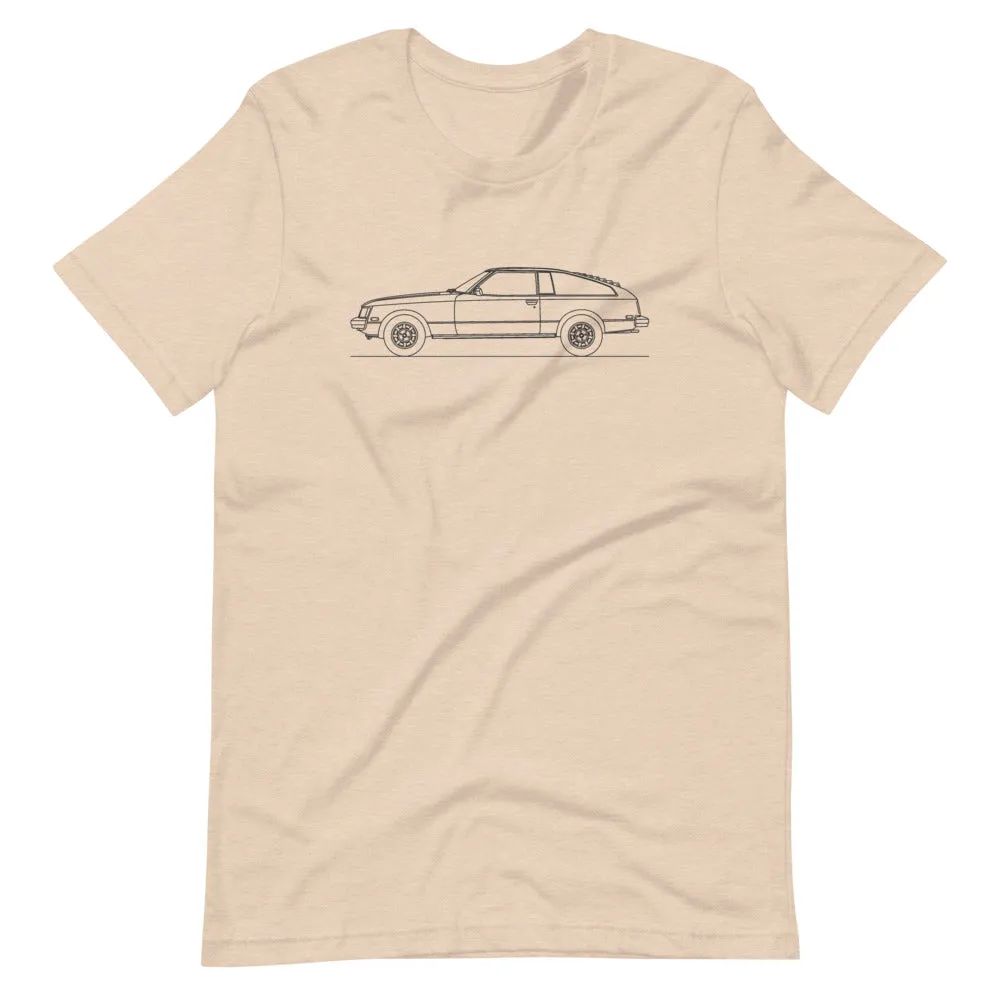 Toyota Supra A40 silhouette T-shirt