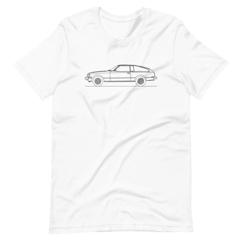 Toyota Supra A40 silhouette T-shirt