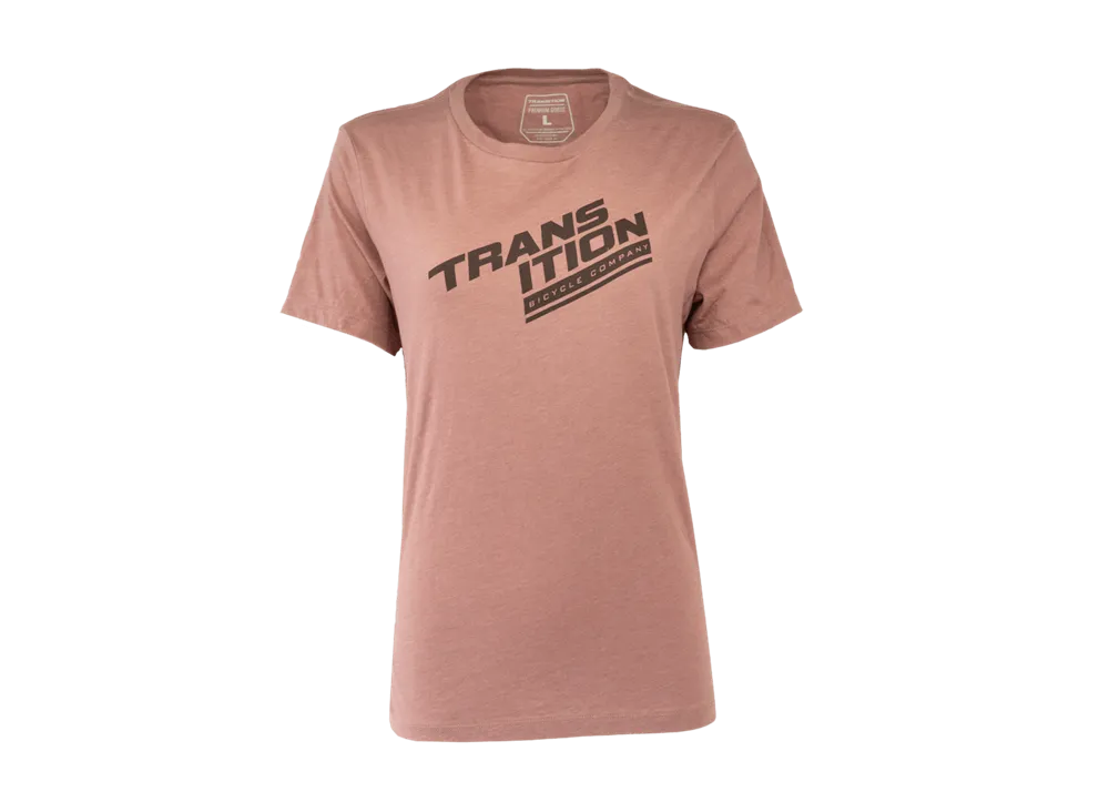 Transition Women's Stack T-shirt Heather Mauve