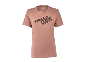 Transition Women's Stack T-shirt Heather Mauve