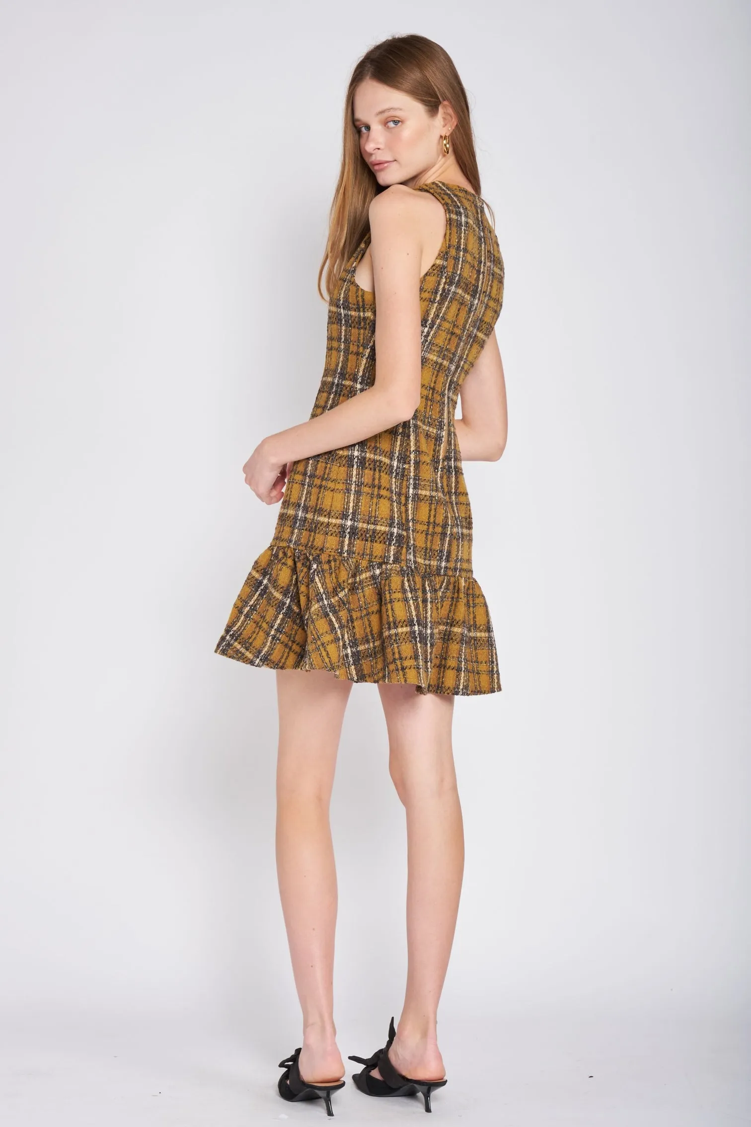 TWEED MINI DRESS