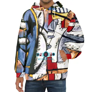 Twilight Nassau Men's Flannel Hoodie