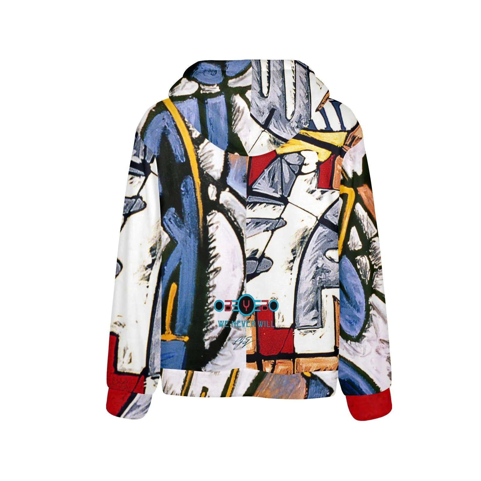 Twilight Nassau Men's Flannel Hoodie