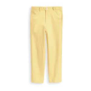 Twill Boy's Slim Pant -- Canary Twill