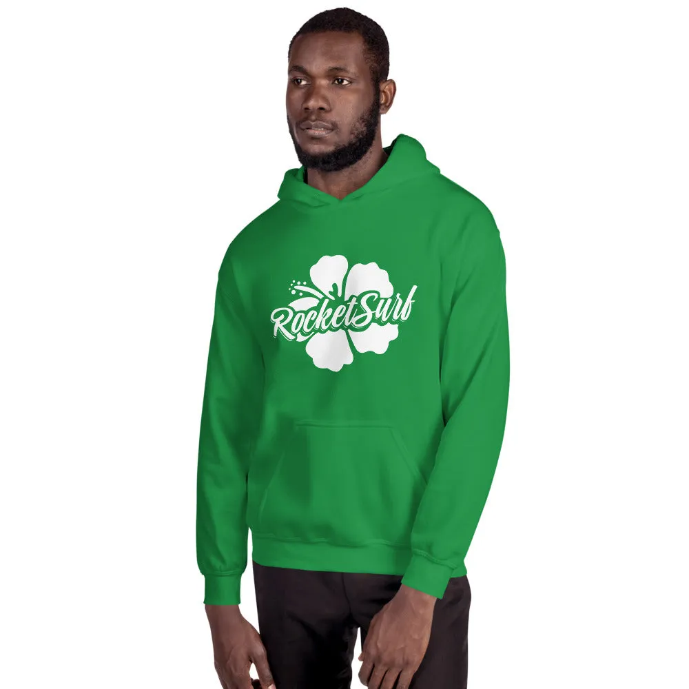 Unisex Hoodie White Flower